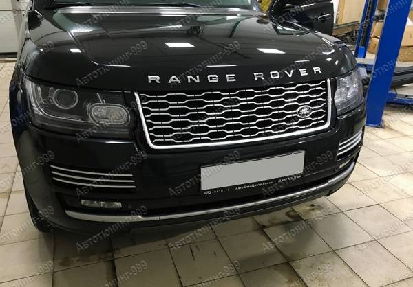 Решетка радиатора для Range Rover стиль 2018 хром