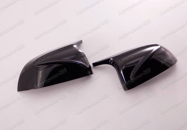 Крышки зеркал на BMW X6 (G 06) черные