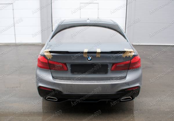 Диффузор M Performance на BMW 5 серия G 30 