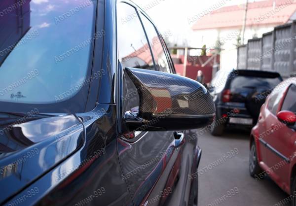 Крышки зеркал на BMW X5 (F 15) в стиле X5M карбон