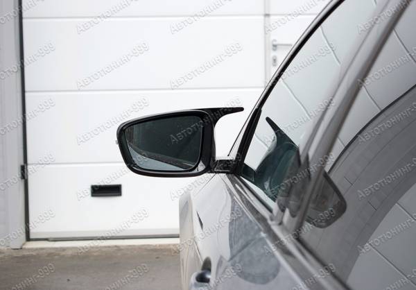 Крышки зеркал на BMW 5 серия G 30 в стиле M5 черные