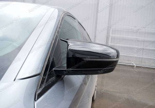 Крышки зеркал на BMW 5 серия G 30 в стиле M5 черные