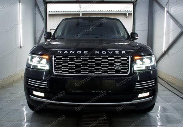 Фары на Range Rover дизайн 2023 года  